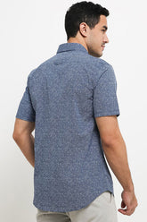 Andrew Smith Kemeja Lengan Pendek Slim Fit Pria A0066P02D